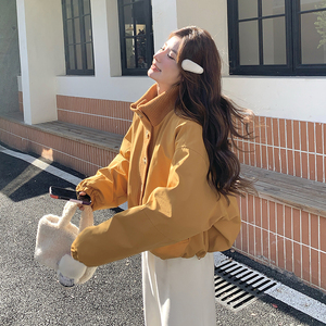 现货   立领针织拼接50羽绒服2C117-1746P245K368图片