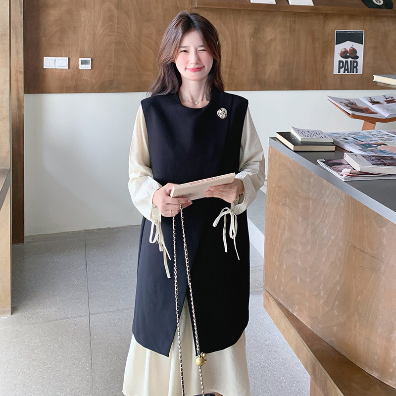 时尚套装学院风法式风长袖慵懒风法式洋气欧若假日风春秋显瘦气质,女装套装/套裙,2C115