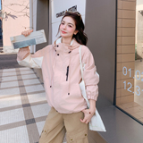 现货！现货！休闲外套女2026春秋新款韩系学院风减龄小个子上衣，女装短外套，2C306