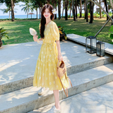 2025新款刺绣连衣裙夏季清爽短袖裙2525-P155控218，女装连衣裙，2D009