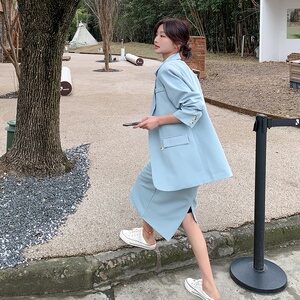 大量现货#2025秋装西装套装裙两件套#2C133-812-P155-K218图片
