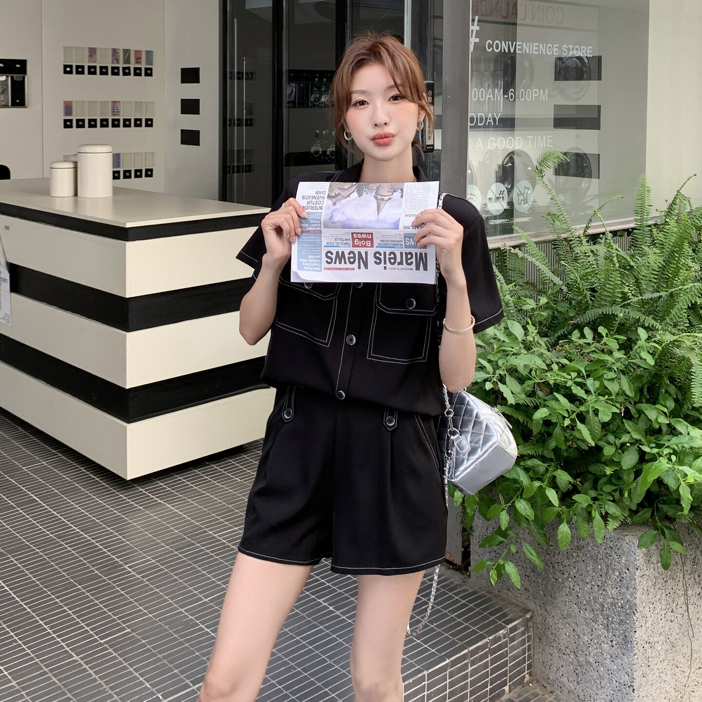（现货！）2025年夏季明线套装两件套女2C325-A8802-P120K188,女装套装/套裙,2C325