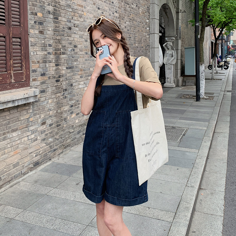 现货2025夏季两件套背带裤2C098-8891背带裤P95K148套P125K178,女装连体裤,2C098