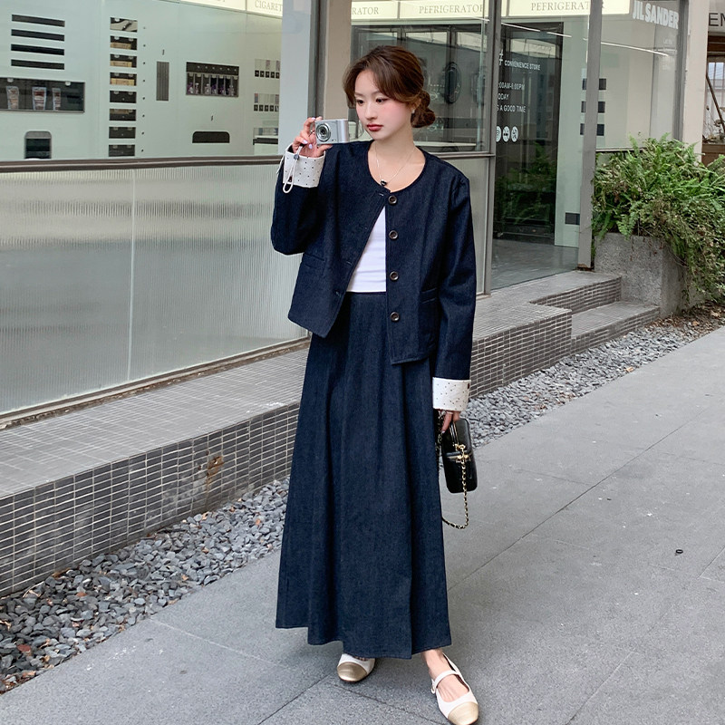 【现货】2025春夏牛仔套装2C009/0655/P155K228,女装套装/套裙,2C009