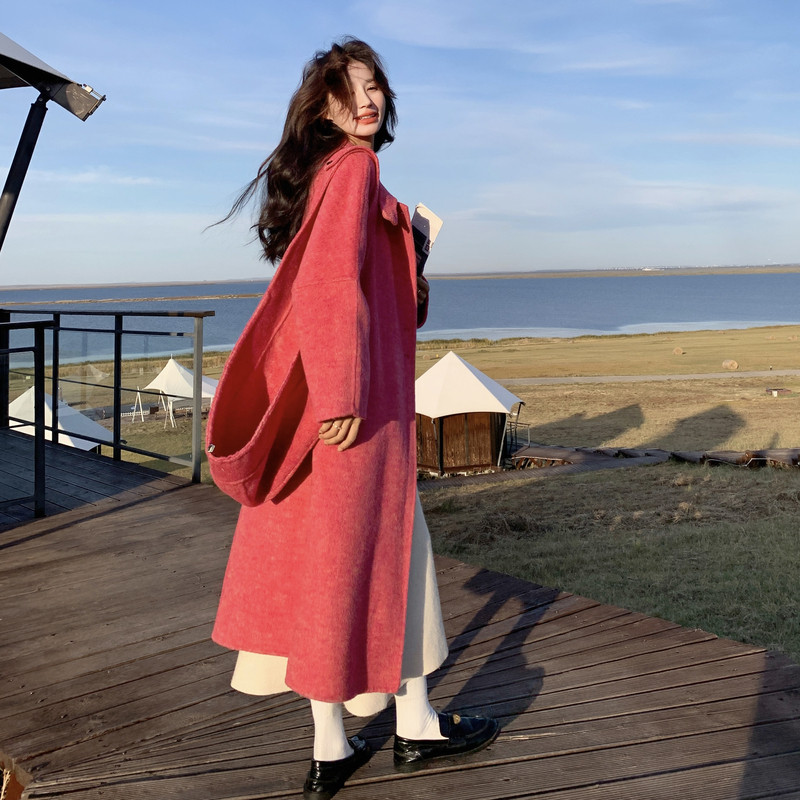 2025年冬季长袖女装女士精品双面羊毛大衣p295=k385,女装羊绒大衣,2B142