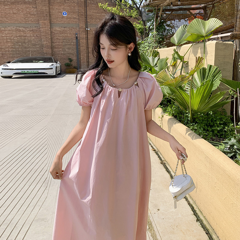 【有买家秀现货】夏季连衣裙韩系粉色连衣裙2C353-8625-p125-k188,女装连衣裙,2C353