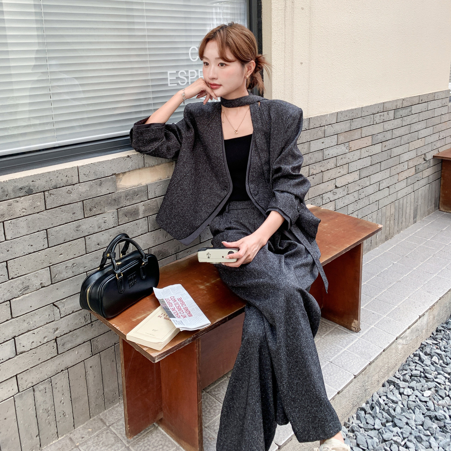 【现货】时尚套装女2025阔腿裤两件套2C227/3315/P195K268,女装套装/套裙,2C227