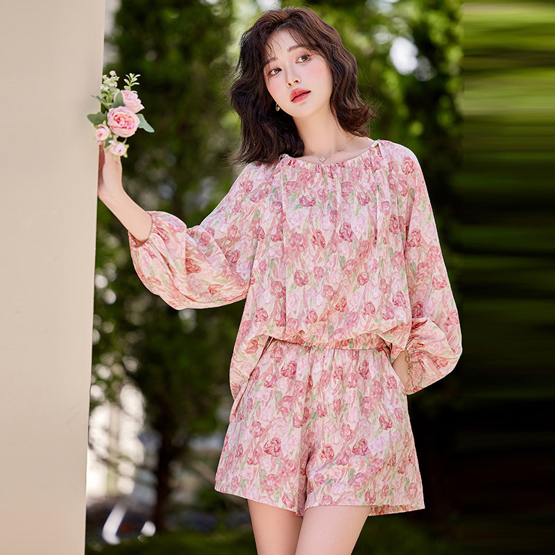现货新品24夏装新花色防晒衣套装短裤1C086-676-P125-K185,女装套装/套裙,2D044