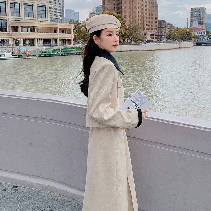 [现货】小香风上衣半身裙套装两件套8812P165K228,女装套装/套裙,2C269