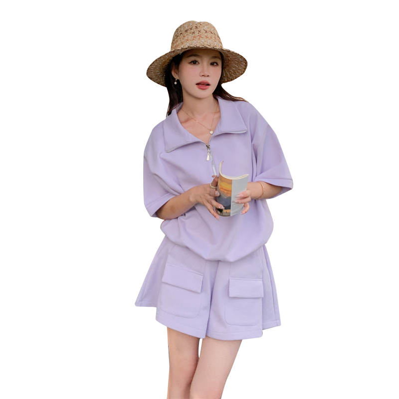 【现货+买家秀】减龄时尚休闲风短款套装088-2397p135控198,女装套装/套裙,2C088