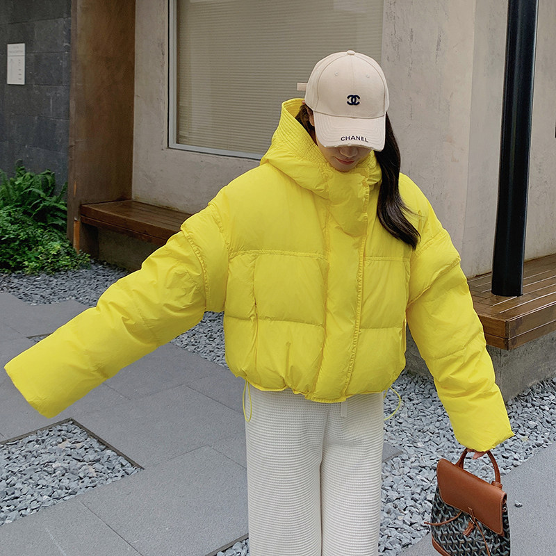 现货~~！！亮色可脱卸羽绒服P1902C262,女装短外套,2C262