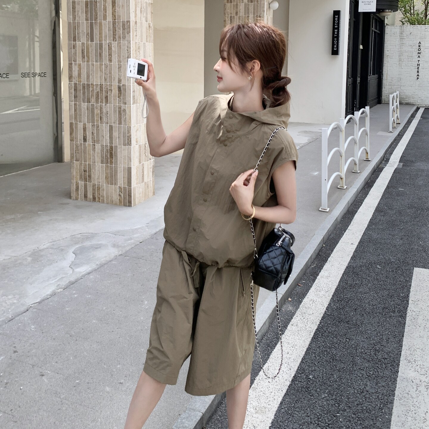 新品！【已出大货】随性时尚套装2C212-G123-P145-K198,女装套装/套裙,2C212