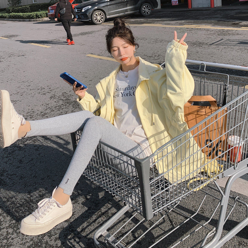 【档口现货】2025新款风衣秋装大码黄色外套B177-P140-K190,女装风衣,2C266