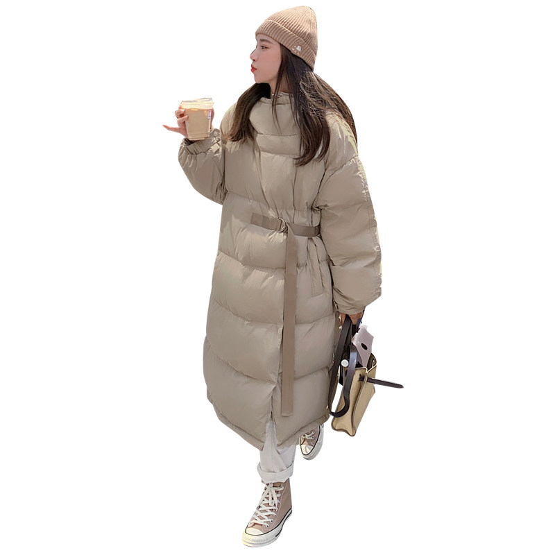 韩式学院风中长款棉衣P185K278,女装棉衣/棉服,2C333