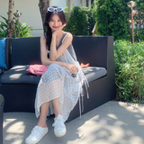 现货蕾丝网纱+针织裙真两件X717，女装短外套，2C283