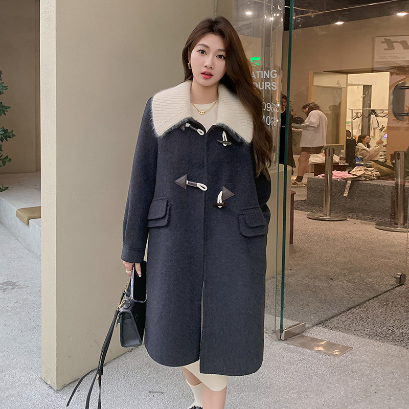 现货70毛双面羊绒大衣2C115-2156-P260-K368,女装毛呢外套,2C115