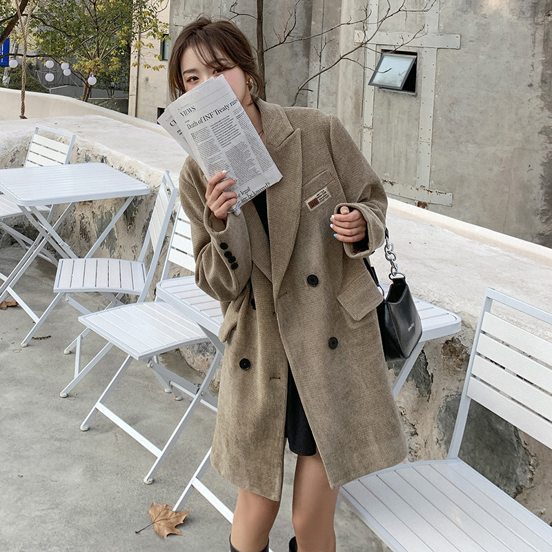 【现卖现发】咖色小个子西装外套女2D111-A221P150K208,女装西装,2D111