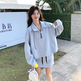 新品盐系轻熟风休闲小个子运动卫衣套裙5851-P145-K208，女装套装/套裙，2C159