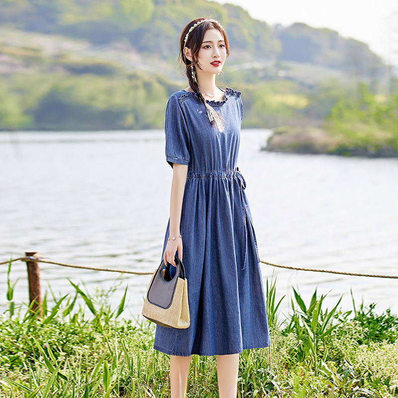 女装女士精品连衣裙2025年夏季,女装连衣裙,锦绣伊人