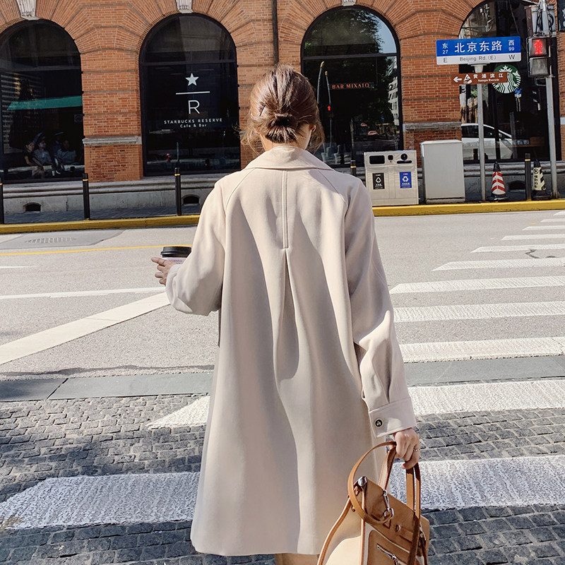 【现货】2025春季新款英伦休闲风衣外套女8811P140K198,女装风衣,2C269