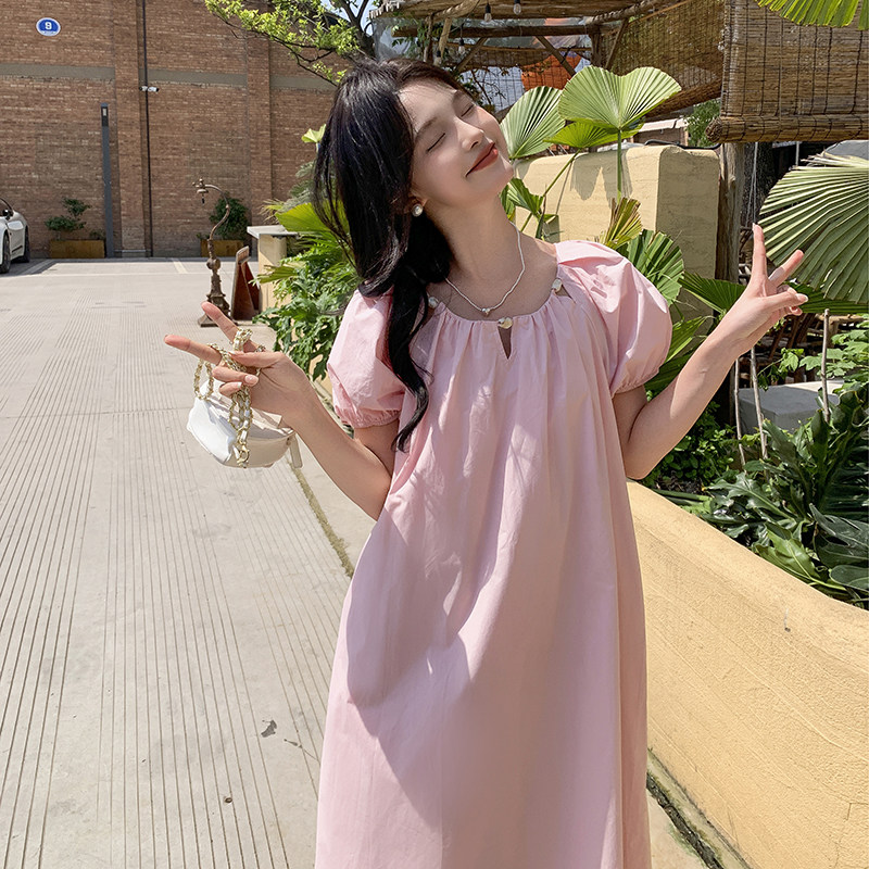 【现货有买家秀】夏季连衣裙甜美粉色连衣裙2C353-8625-p125-k188,女装连衣裙,2C353