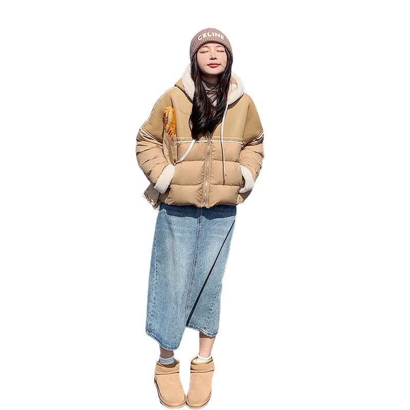 【】大量现货高充绒量90绒羽绒服2C133-932-P275-K398,女装羽绒服,2C133