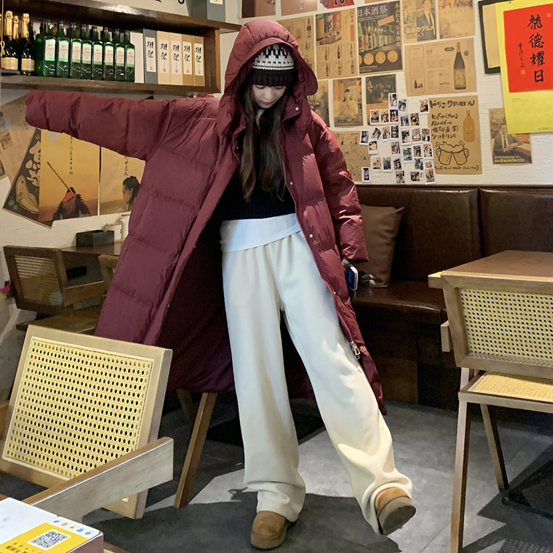 现货2026新款冬季长款羽绒高克重新标90绒2D009-Y19-P390控588,女装羽绒服,2D009