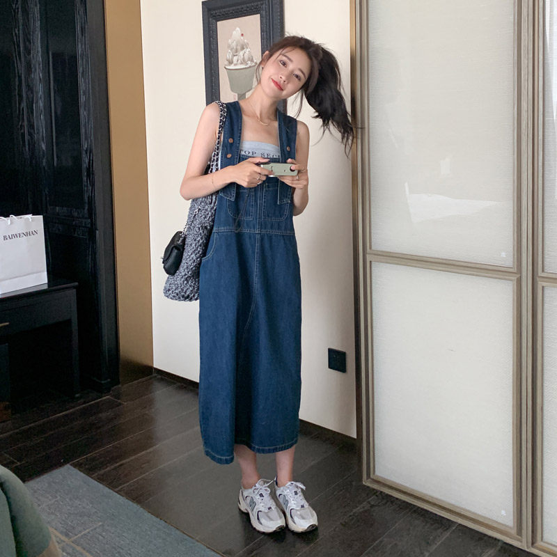 现货  2025新款宽松直筒牛仔裙1111款  P110K168图片