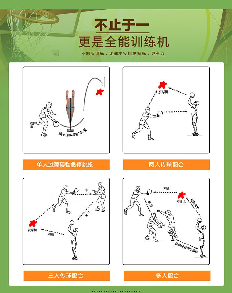 GAIFU DADI bóng rổ máy đào tạo bóng tự động trại huấn luyện đội chuyên nghiệp máy bắn súng thiết bị đào tạo thiết bị đào tạo - Bóng rổ bóng rổ giá rẻ