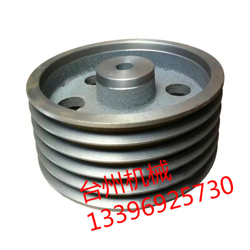 Motor belt pulley B-type five-slot 5B180--600mm (empty) triangular pulley cast iron manufacturer custom