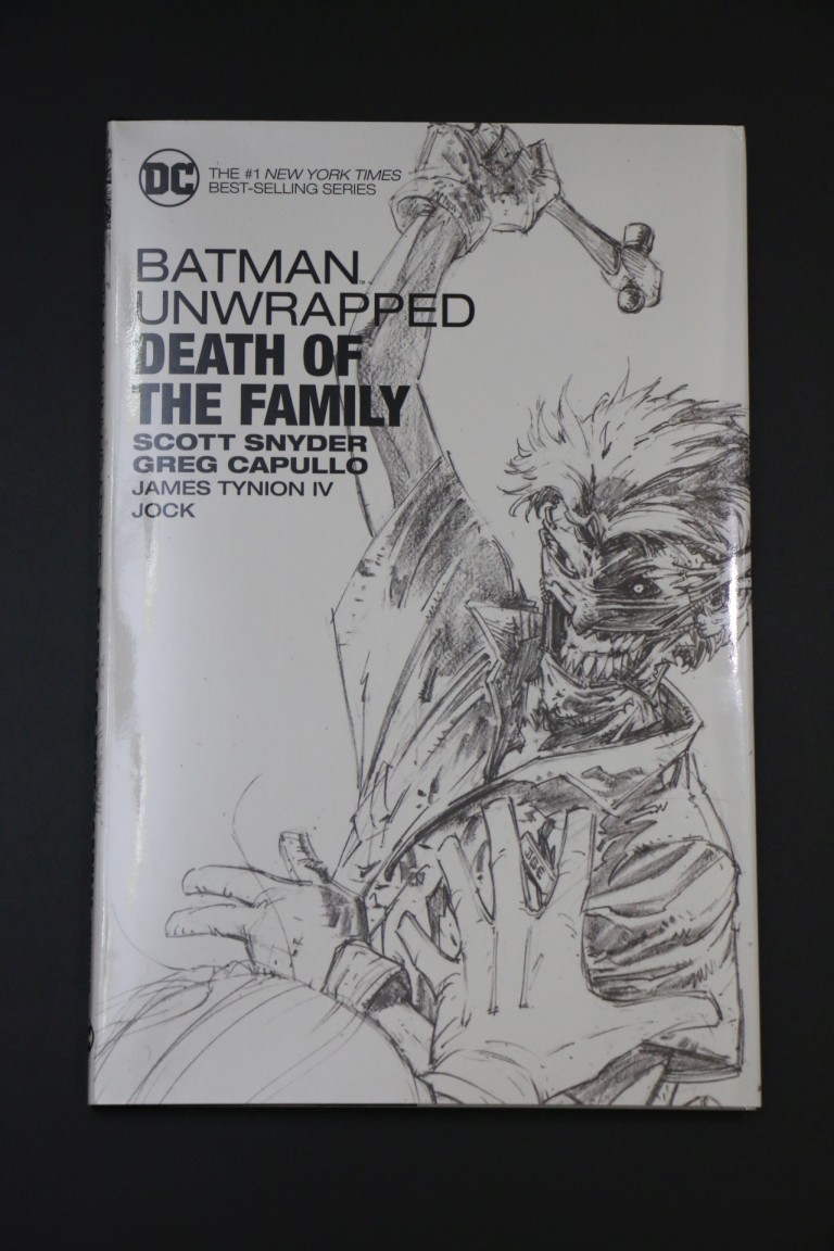 Spot Batman Genocide Black and White Line Art Edition Batman Unwrapped Death of Family