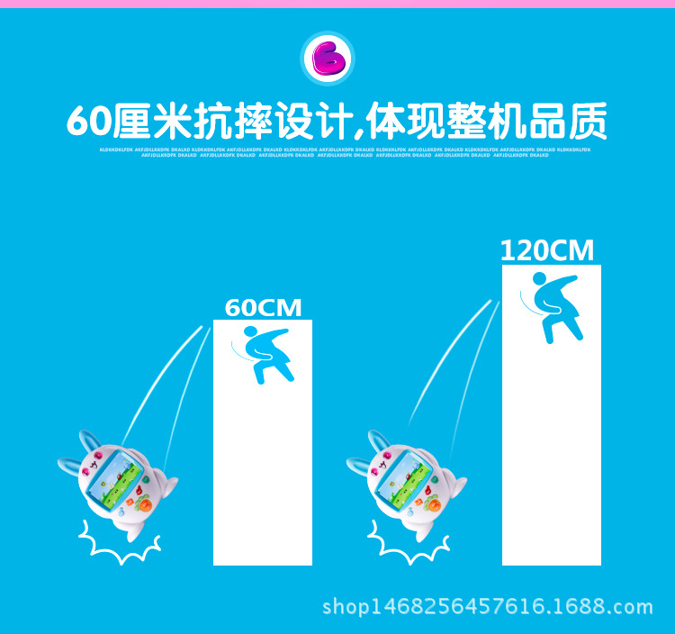 Le Yijia máy giáo dục sớm Bunny thông minh phiên bản đối thoại robot máy học video câu chuyện máy đồ chơi trẻ em đồ chơi cho bé