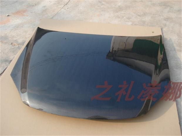 Suitable for Mitsubishi Dingsha carbon fiber cover modification of carbon fiber original engine cover