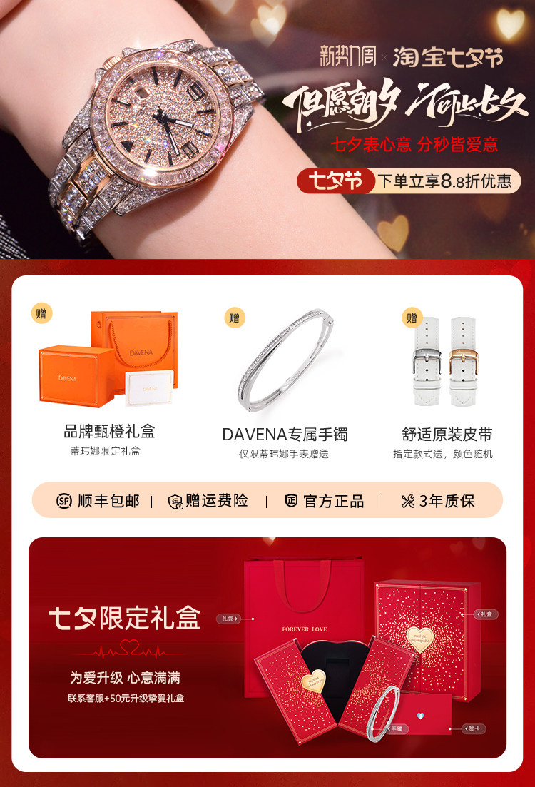 Sparkle & Shine: Tiweina Full-Star Diamond Watch – Your Next Obsession! - Product image 6