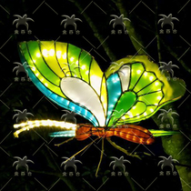Luminous Butterfly Lantern Insect Animal Flower Lantern Styling Lantern Park Mall Apartment Light will decorate
