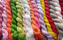 Twist thread polyester-cotton cross-stitch thread ecological cotton thread insole thread embroidery thread embroidery thread handmade thread nationwide