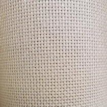 Medium grid linen color 11CT khaki color 11 grid light brown pure cotton cross stitch cloth ancient silk color khaki embroidery cloth