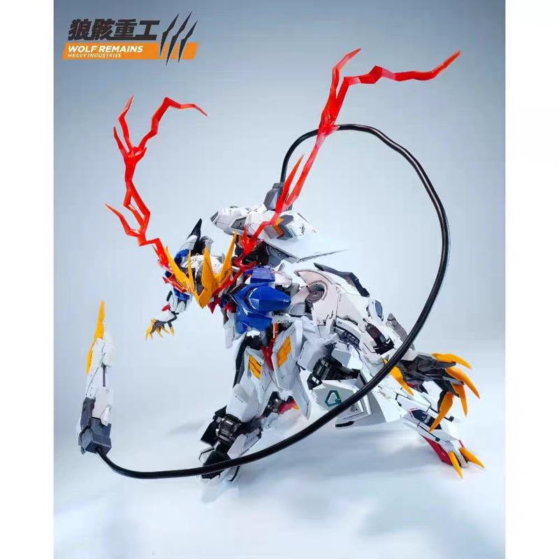 Wolf Remains Heavy Industries Pg 1/60 Giant Wolf King Logar Cloak Special Edition Alloy Skeleton Assembly Model