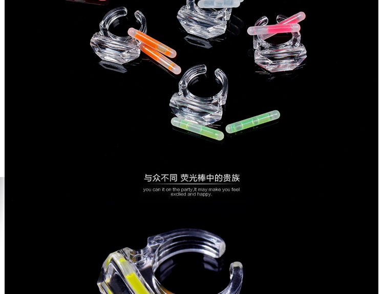 Light stick light ring ring dạ quang vòng cung cấp bên buổi hòa nhạc lễ hội ánh sáng nhiều màu - Sản phẩm Đảng / Magic / Hiệu suất bộ đồ halloween cho bé trai