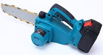 One-handed rechargeable chainsaw Lithium high-power household electric chainsaw power tools outdoor wireless tree cutting logging saw