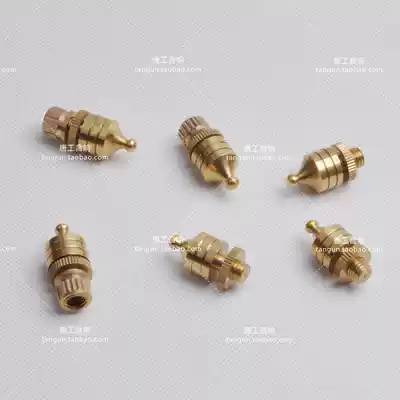 Shock absorber copper foot pad 24k gold-plated black nickel pure copper gasket speaker frame audio tripod bracket vibration absorber nail