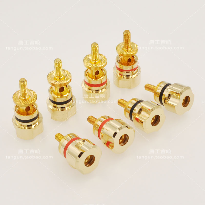 304 speaker terminal terminal pure copper gold-plated horn power amplifier banana socket audio terminal board wire seat