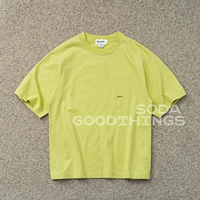 Soda Spot Gymphlex Heavy Weew Jersey настоящий круглый с коротким рукавом T -Fork 23SS 23SS