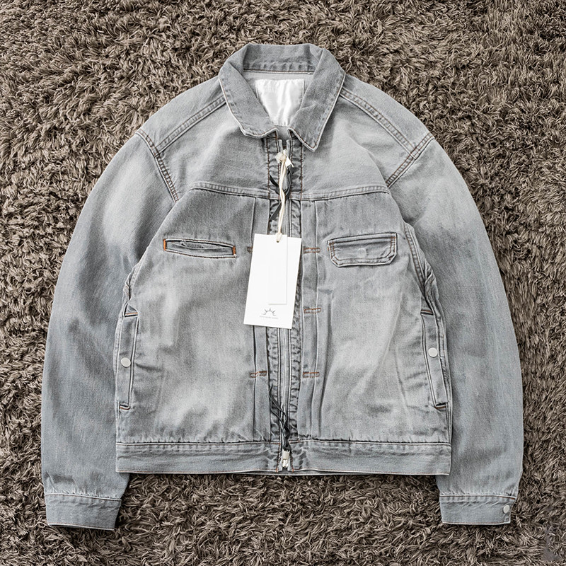 Soda spot SOGATA WORKER DENIM JACKET men's retro jacket denim jacket
