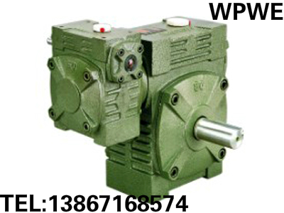 Factory direct WPWE60-100#two-stage worm gear reducer reducer transmission standard 94 copper