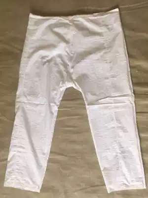 Retired inventory New drifting cotton white lace-up sanitary pants pajama pants