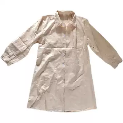 Retired inventory new company allotment cotton old cotton cloth thickened work clothes original cotton white coat