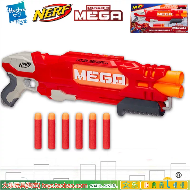 Hasbro NERF супер пушка Mega Hurricane Power Dark Battle Red Sniper Boy Soft Shutter Bullet