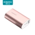 Roman Shi sạc kho báu 10000 mAh kép USB điện thoại di động phổ kim loại nhỏ gọn sạc nhanh điện thoại pin dự phòng sạc không dây Ngân hàng điện thoại di động