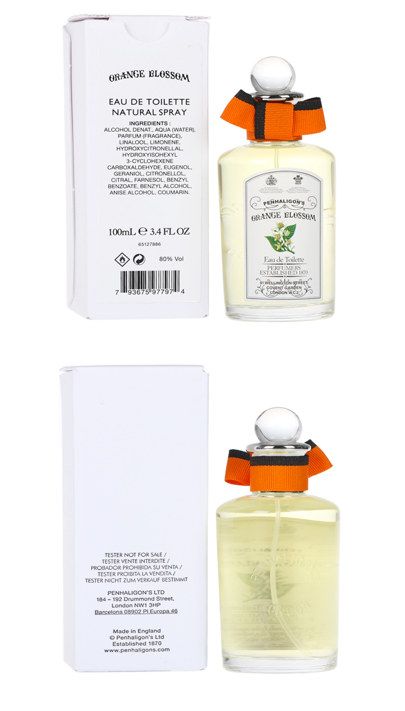 Penhaligon s / Pan Heiligen ORANGE BLOSSOM Hoa cam Eau de Toilette 100ML Bìa cứng - Nước hoa the giới nước hoa nam